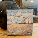 Christian canvas art decor