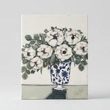 Floral canvas art print, Magnolia art