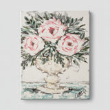 Pink Peonies  Canvas Art Print