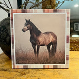 Equestrian canvas art print