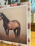 Equestrian canvas art print