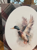 Mallard canvas art print