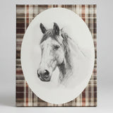 Equestrian canvas art print