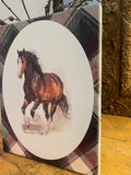 Equestrian canvas art print
