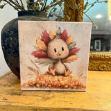 Fall Turkey canvas art print