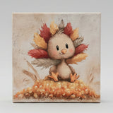 Fall Turkey canvas art print