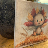 Fall Turkey canvas art print