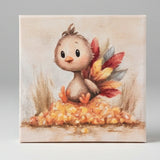Fall Turkey canvas art print