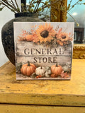 Fall canvas art print