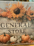 Fall canvas art print