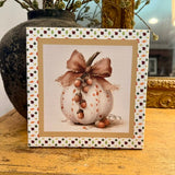 Fall canvas art print, Pumpkin decor