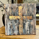 Cross canvas art print