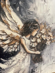 Angel canvas art print