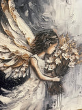 Angel canvas art print