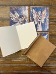 Angel notecards, set of 4