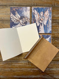 Angel notecards, set of 4