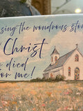 Christian canvas art decor