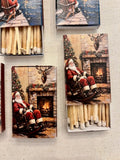 Sportsman Santa set of 6 matchboxes