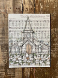 When We all Get To Heaven hymn  Christian Home Decor