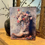 Western canvas art print