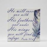 Christian home decor, shelf sitter