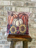 Fall Autumn Pumpkin Throw Pillow