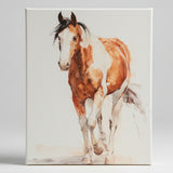 Horse canvas art print, Western style home decor