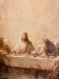 The Last Supper canvas art print, Christian home decor, Biblical art