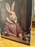 Whimsical canvas art print, Victorian canvas art