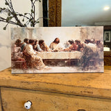 The Last Supper canvas art print, Christian home decor, Biblical art