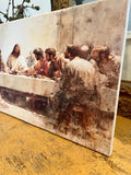 The Last Supper canvas art print, Christian home decor, Biblical art