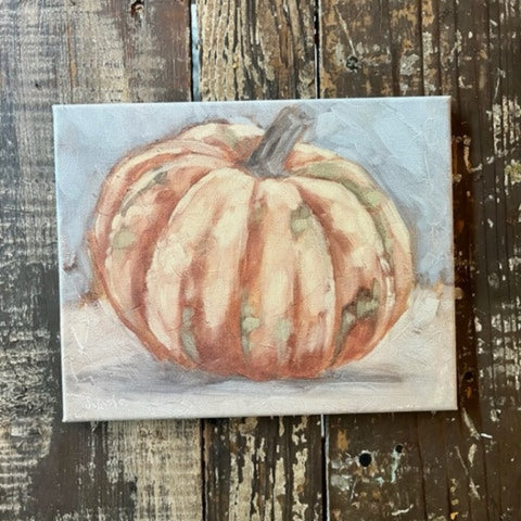 Pumpkin canvas art print