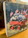 Americana canvas art print home decor
