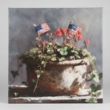 Floral canvas art print,  home and garden home decor