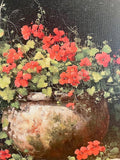 Floral canvas art print,  home and garden home decor