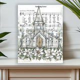 Amazing Grace printed canvas art