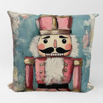 Pink Christmas Nutcracker Pillow Sham