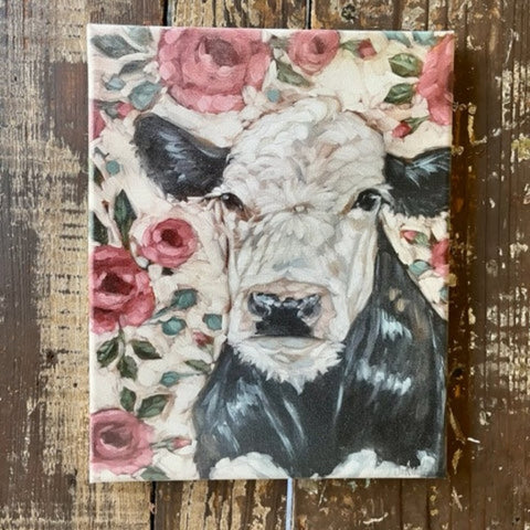 canvas art print, Cow art