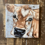 Cow art, Water color canvas art print