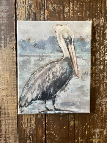 Pelican Canvas art print